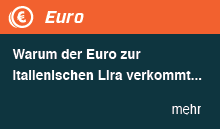 Warum der Euro zur italienischen Lira verkommt