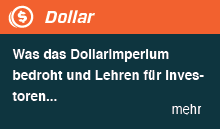 Was das Dollarimperium in Gefahr bringt und die Investoren wissen müssen... Oder: Dollar vor dem Kollaps?