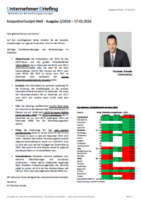 Kostenlose Probeausgabe - Unternehmer:Briefing Konjunktur Cockpit