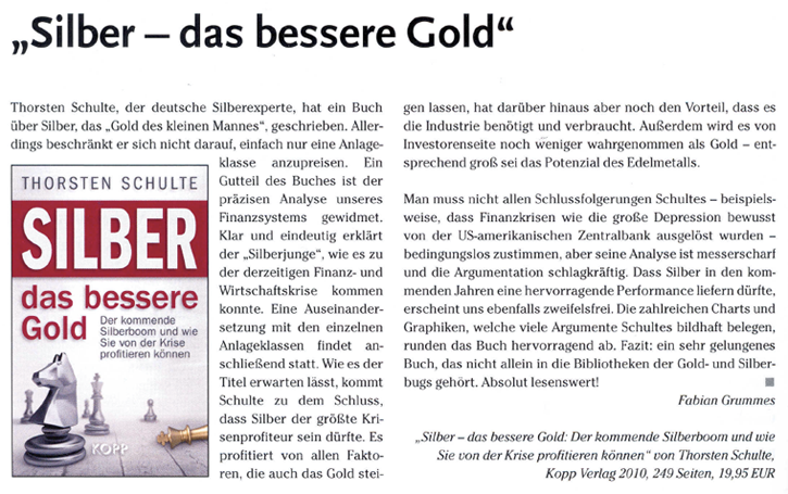 Rezension aus Smart-Investor 12/2010